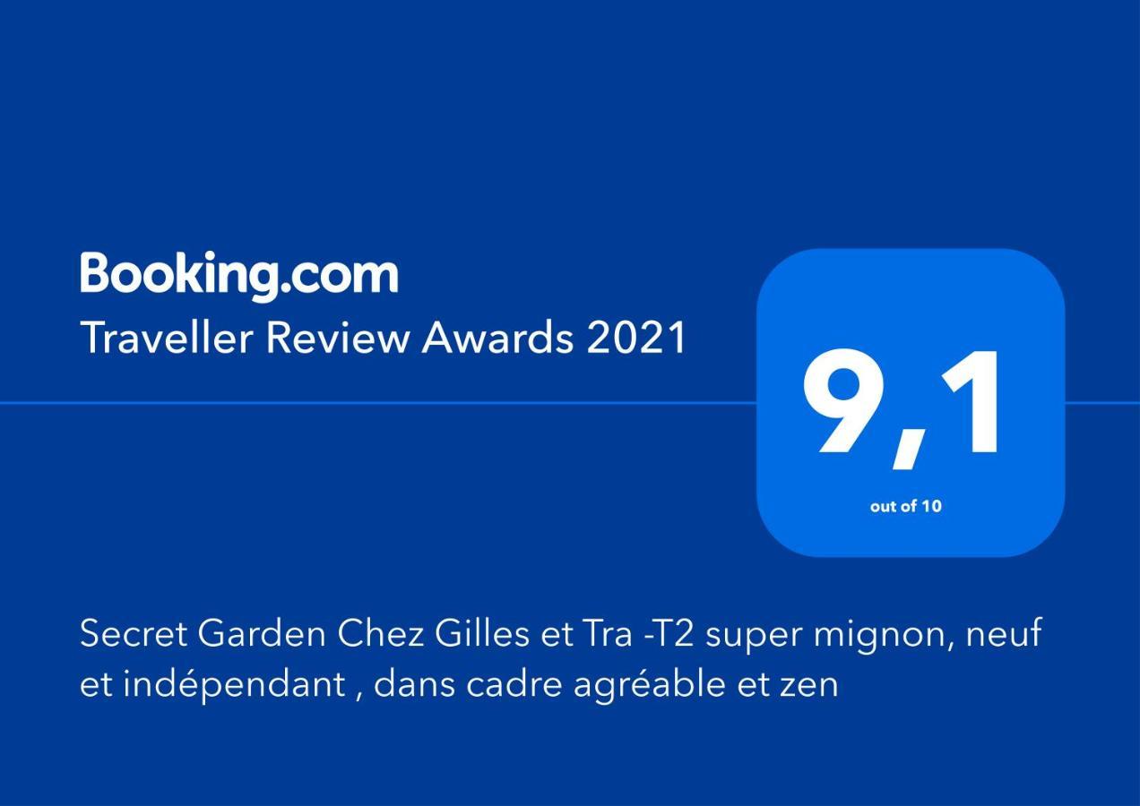 Secret Garden - Chez Gilles Et Tra - Maison D Hote -T2 Super Mignon, Neuf Et Independant , Dans Cadre Agreable Et Zen Valergues 외부 사진